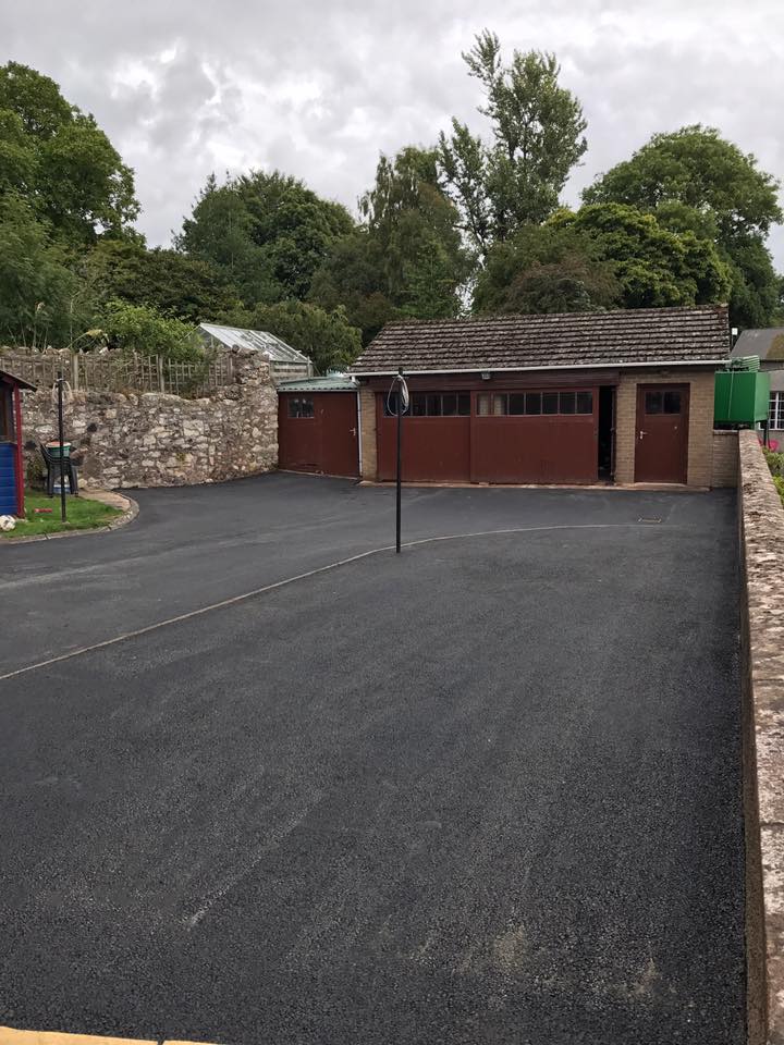 New tarmac driveway in Duns, Scottish Borders