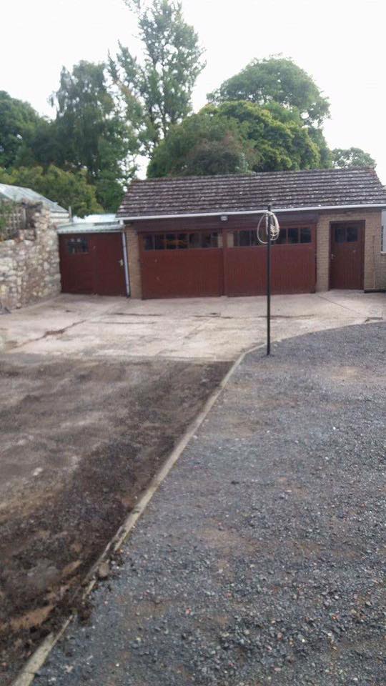 New tarmac driveway in Duns, Scottish Borders