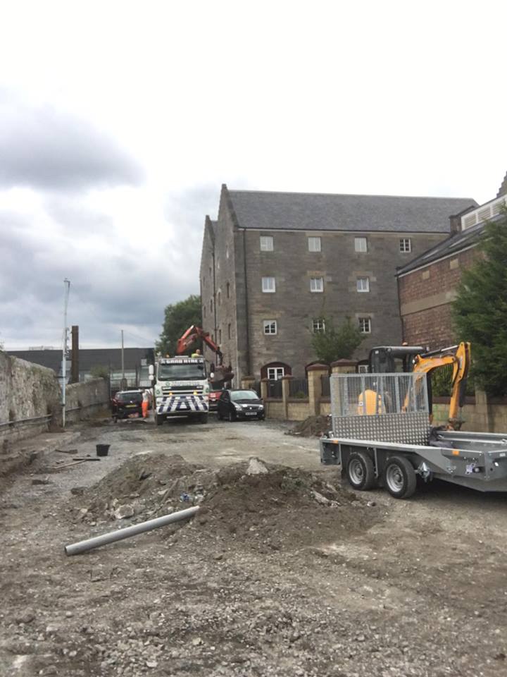 Before: New car park at Haymarket, Edinburgh