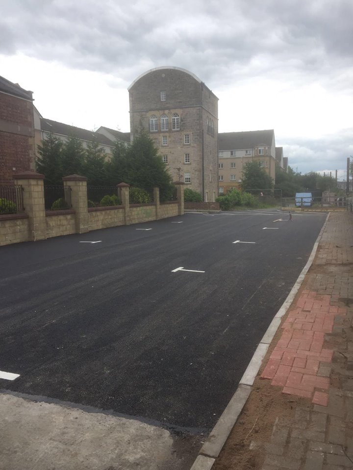 After: New car park at Haymarket, Edinburgh