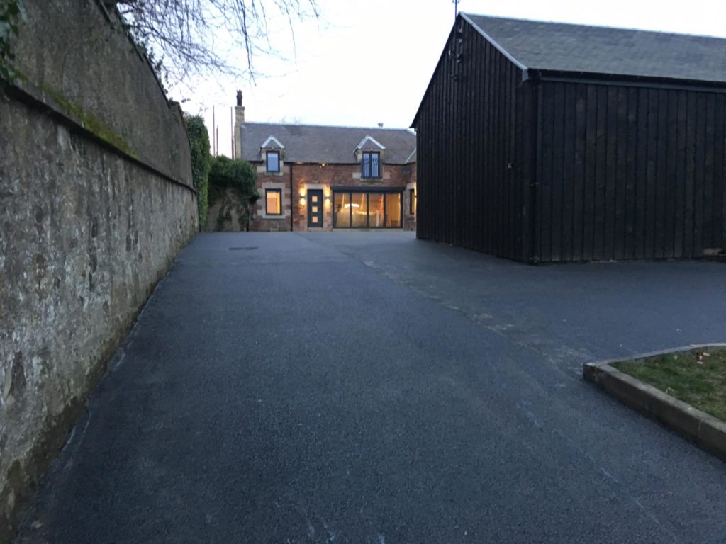 New driveway completed in Kelso, Scottish Borders