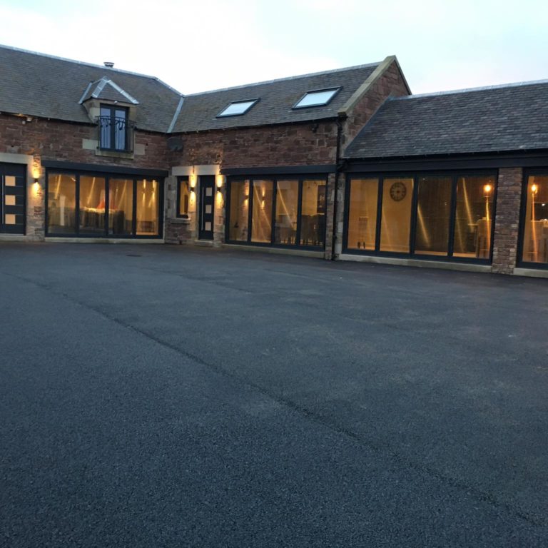 New driveway completed in Kelso, Scottish Borders