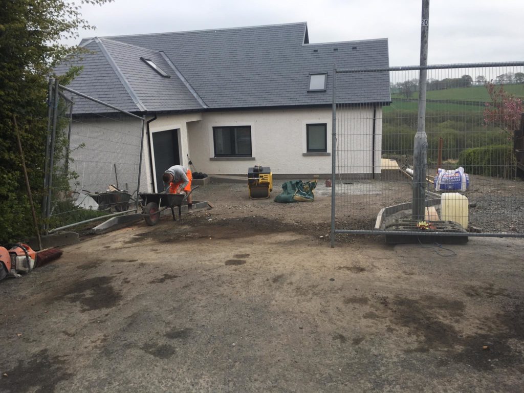 New tarmac driveway for house, Lilliesleaf, Scottish Borders