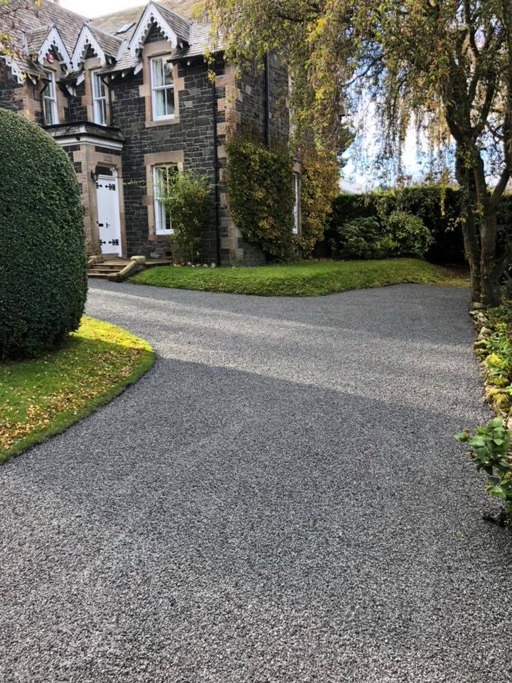 driveway surfaced dressed peebles scotland 4