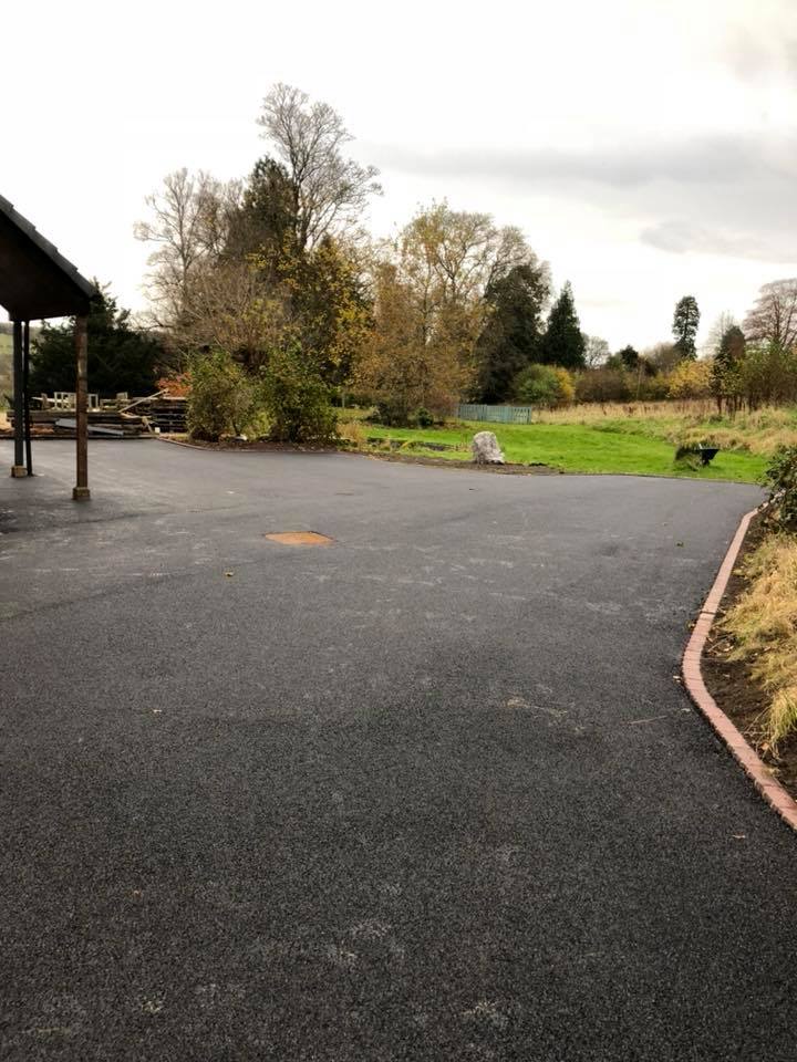 new driveway and parking area - Hawick Scotland 5