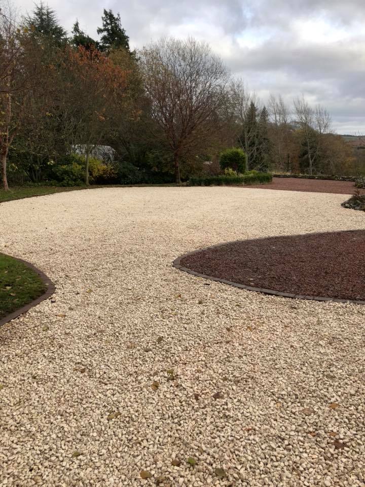 new driveway and parking area - Hawick Scotland 9