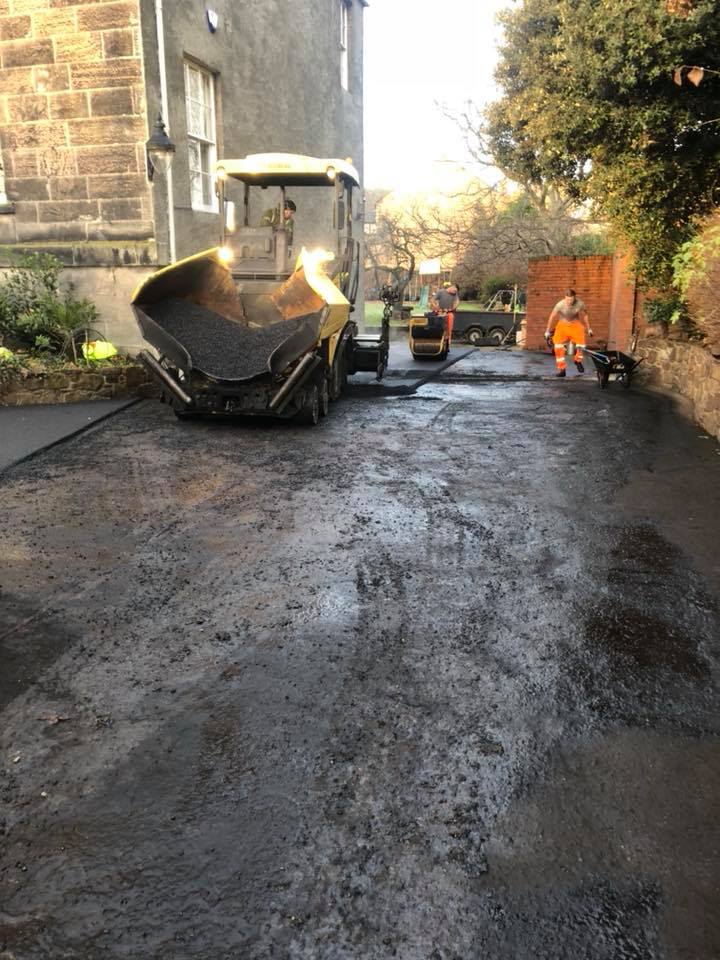 replace old driveway with new tarmac drive