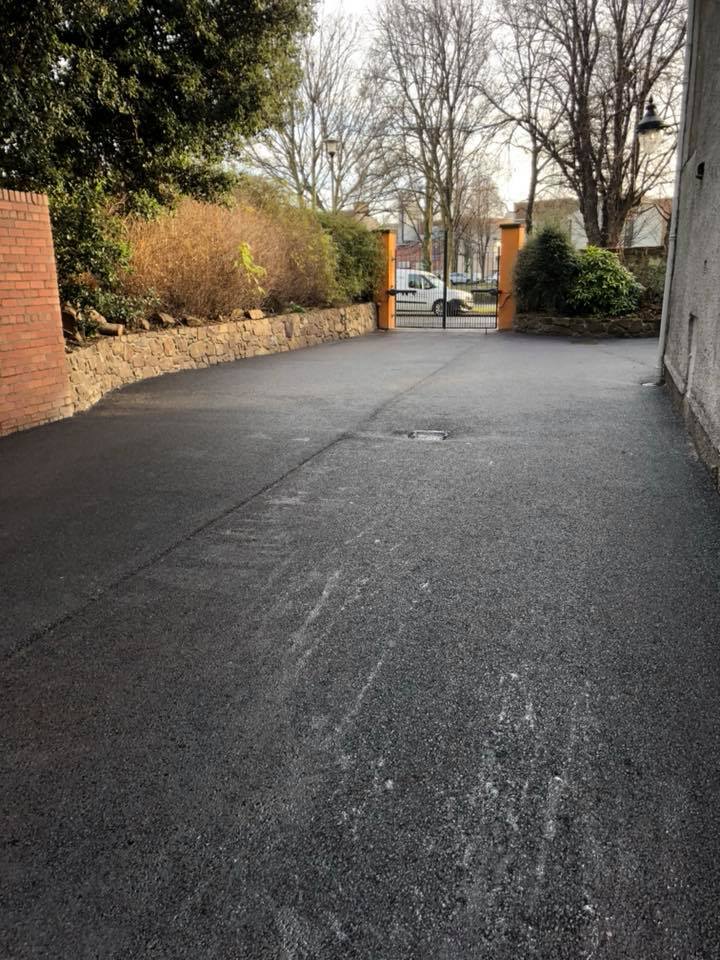 replace old driveway with new tarmac drive