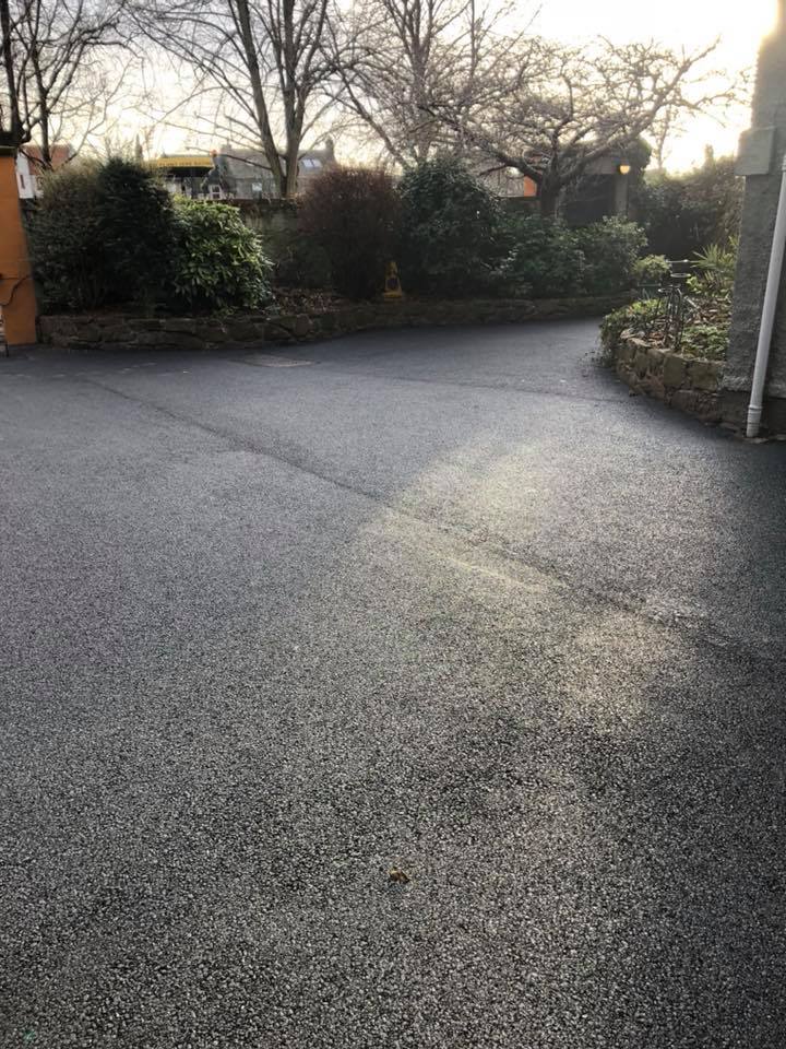replace old driveway with new tarmac drive