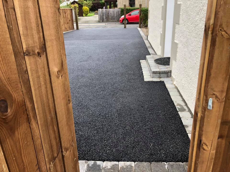 New Driveway, Edging, Door Step, Drainage - Innerleithen, Scotland