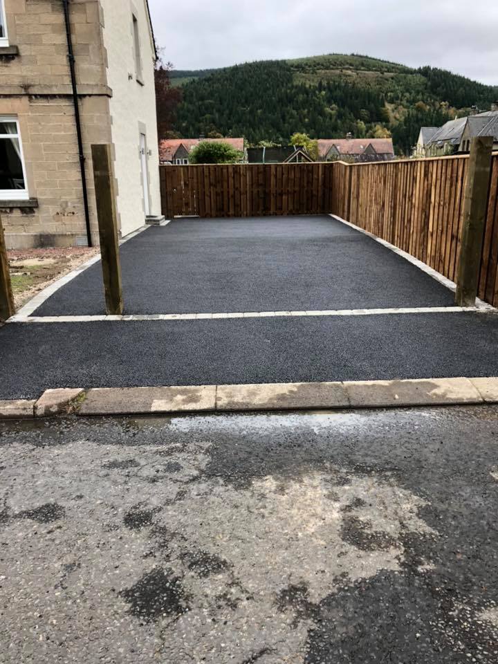 New Driveway, Edging, Door Step, Drainage - Innerleithen, Scotland