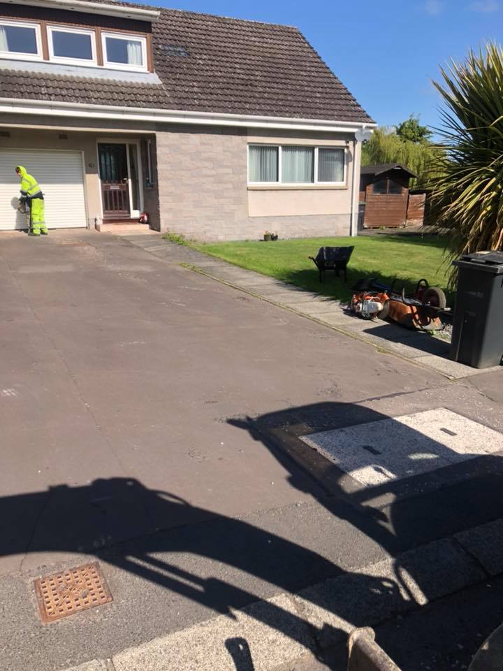 Extend Driveway Project, Kelso, Scottish Borders