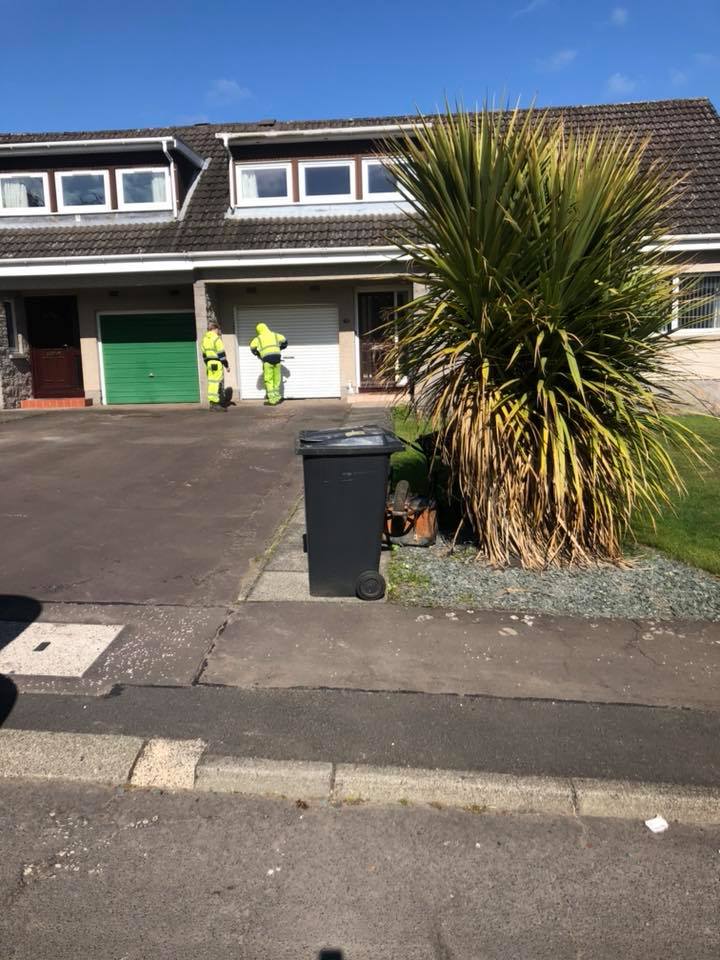 Extend Driveway Project, Kelso, Scottish Borders