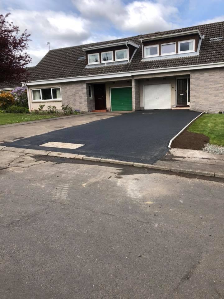 Extend Driveway Project, Kelso, Scottish Borders