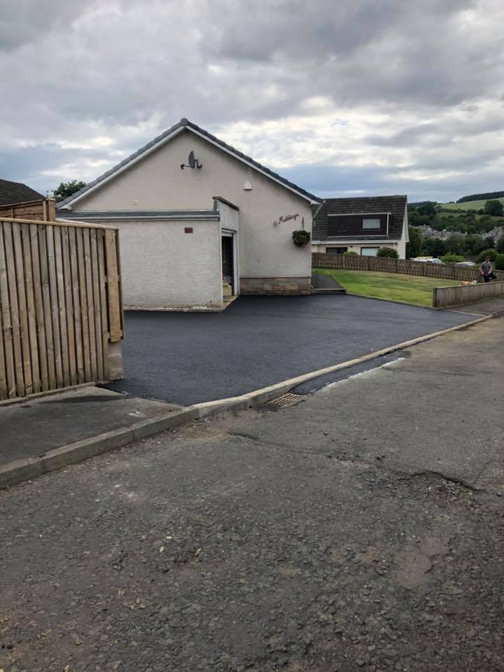 New Driveway & Parking (Multiple Cars), Jedburgh, Borders