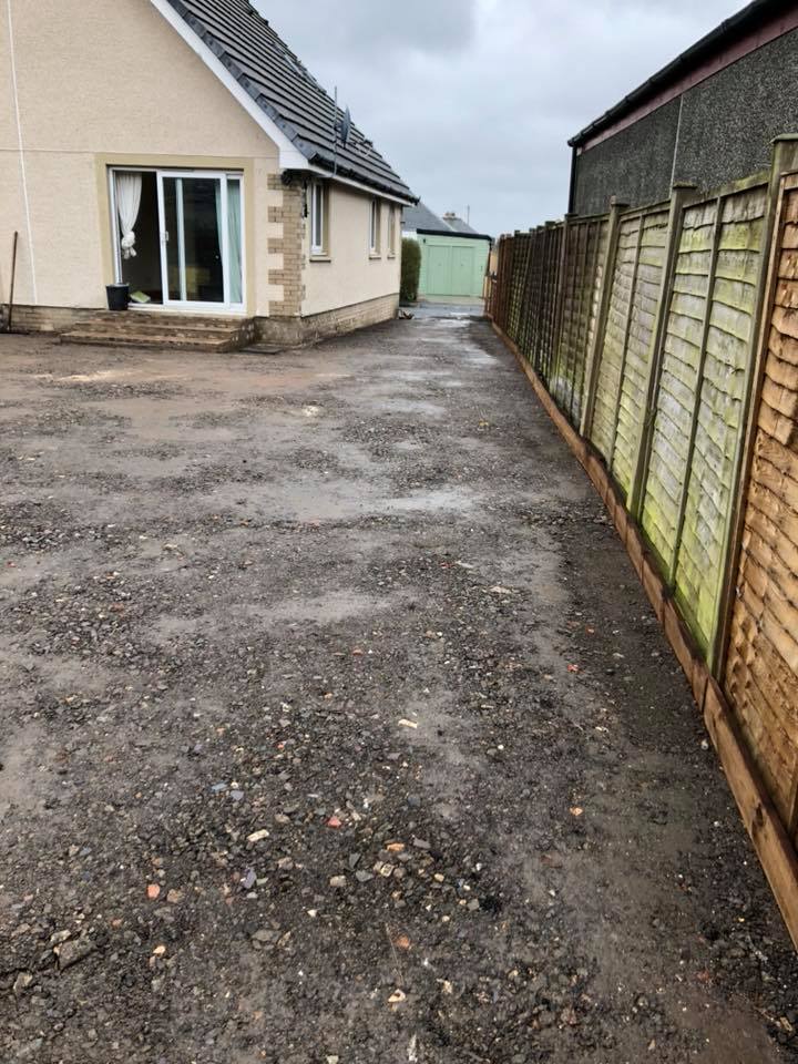 New Bungalow Driveway, St Boswells, Scotland