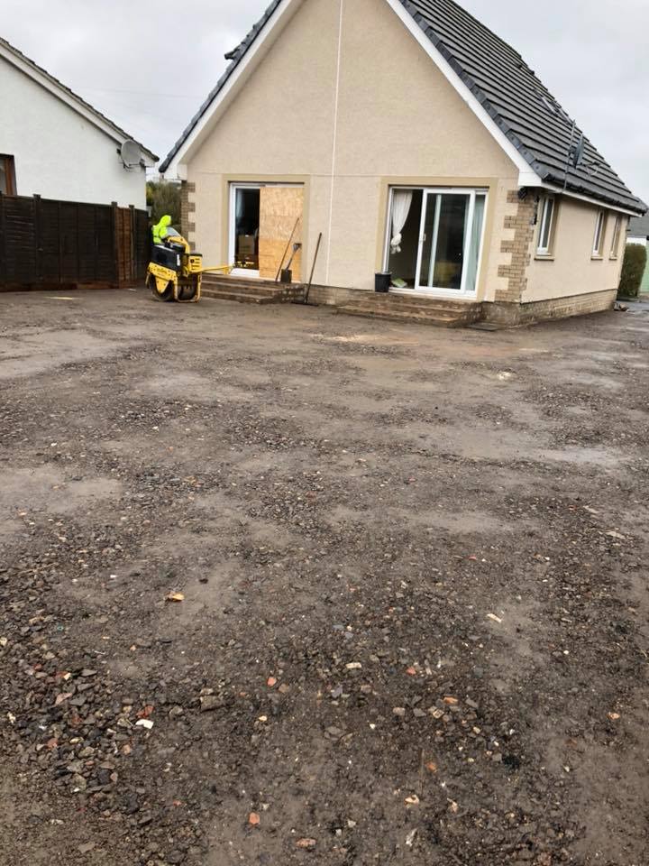 New Bungalow Driveway, St Boswells, Scotland