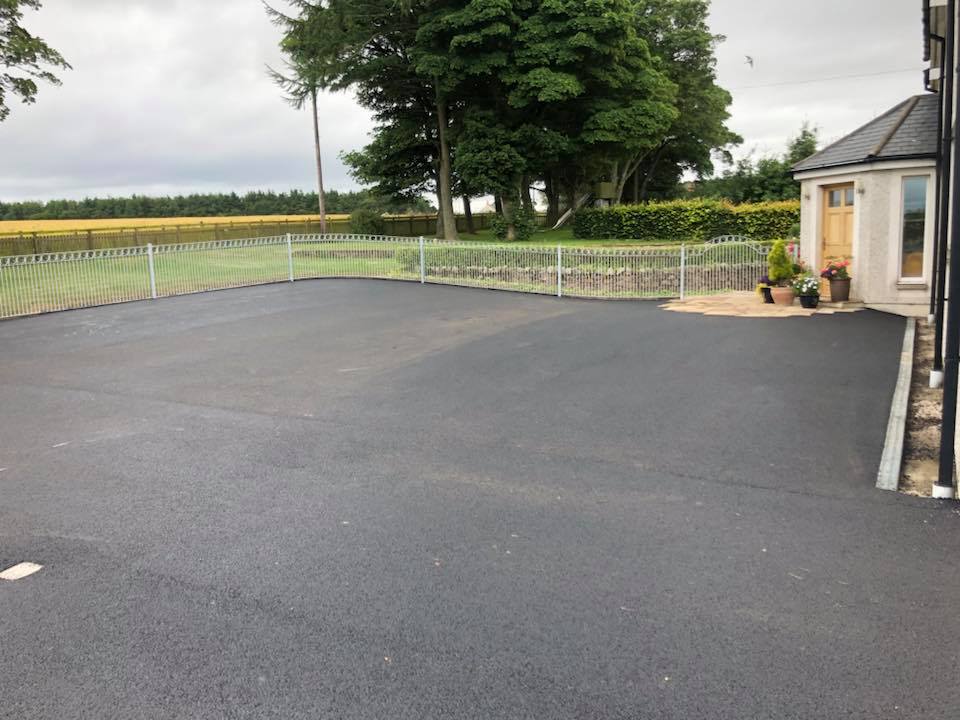 New Driveway & Parking Family Home, Grantshouse, Berwickshire