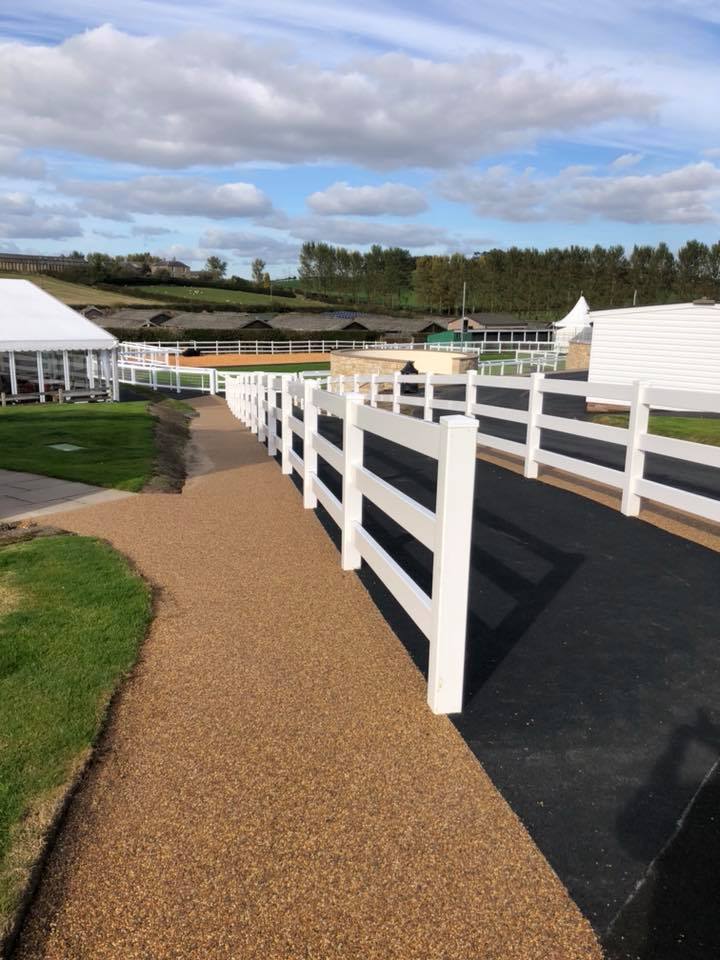 Tarmac Work at Kelso Racecourse