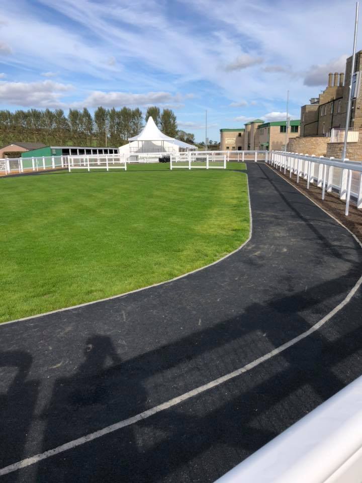 Tarmac Work at Kelso Racecourse