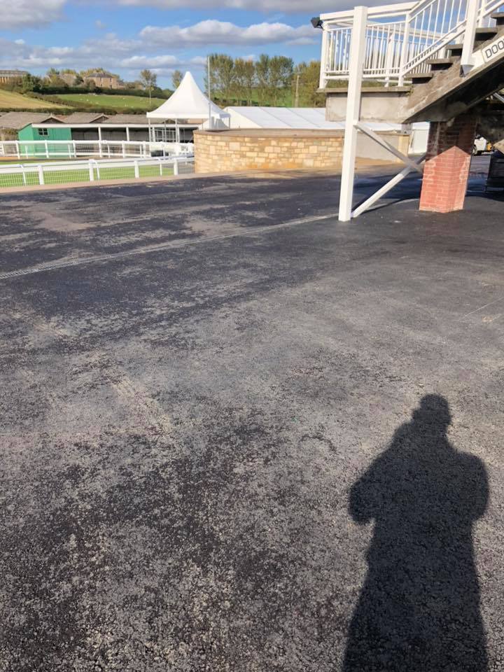 Tarmac Work at Kelso Racecourse