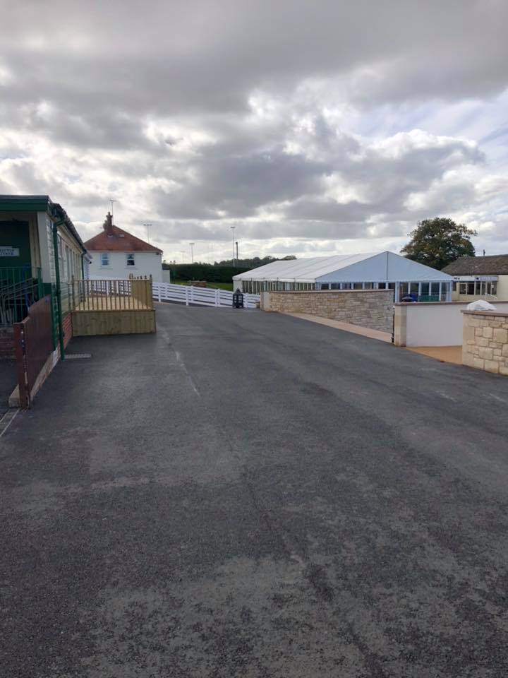 Tarmac Work at Kelso Racecourse