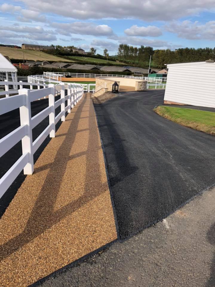 Tarmac Work at Kelso Racecourse