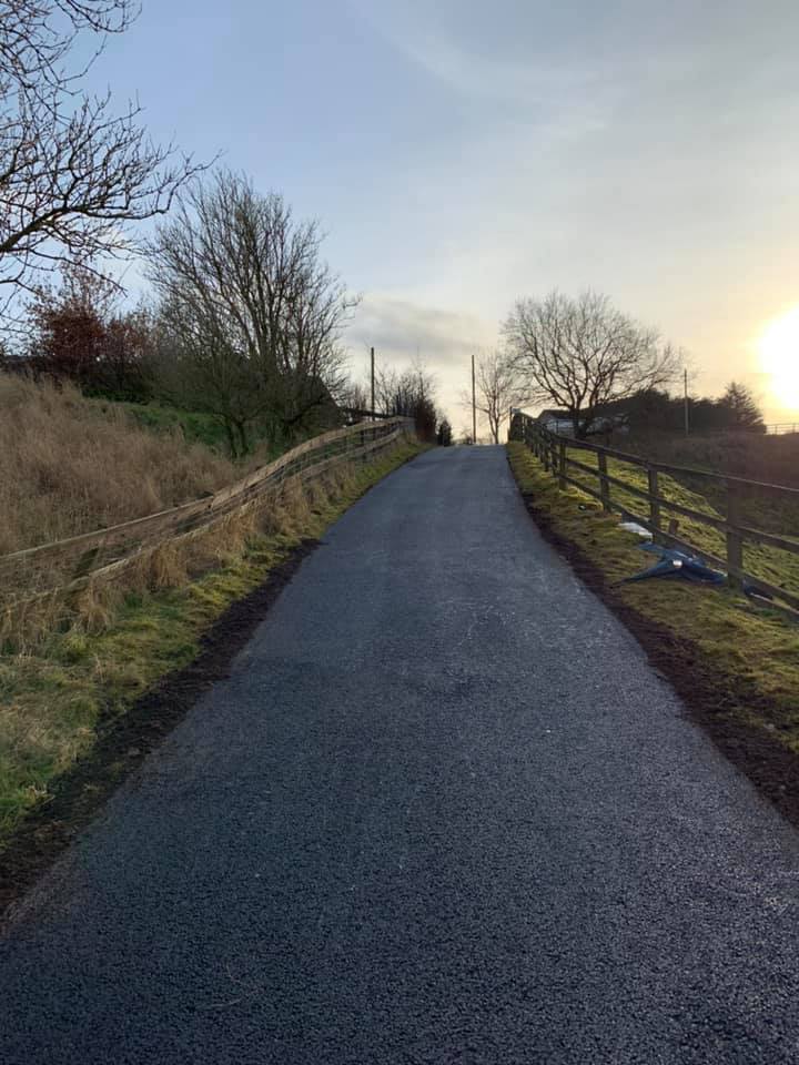 Tarmac Farm Road and Yard, Biggar, Scotland