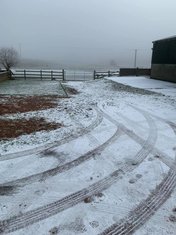 Tarmac Farm Road and Yard, Biggar, Scotland