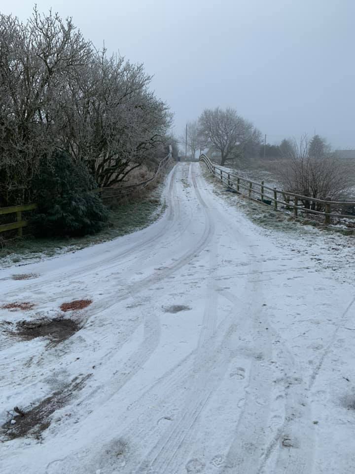 Tarmac Farm Road and Yard, Biggar, Scotland