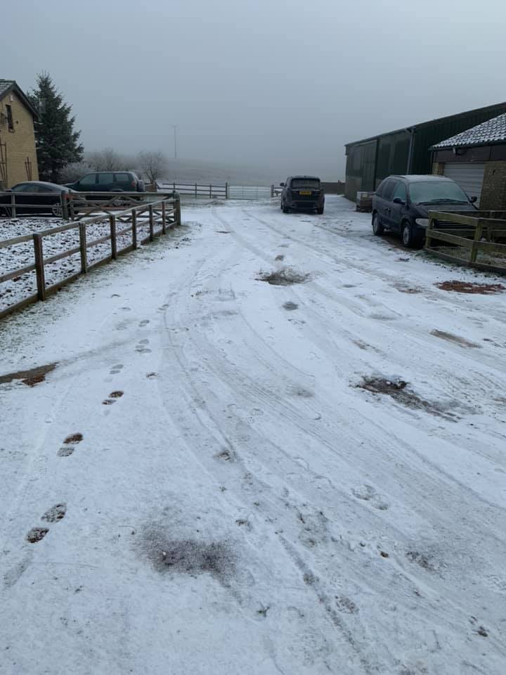 Tarmac Farm Road and Yard, Biggar, Scotland