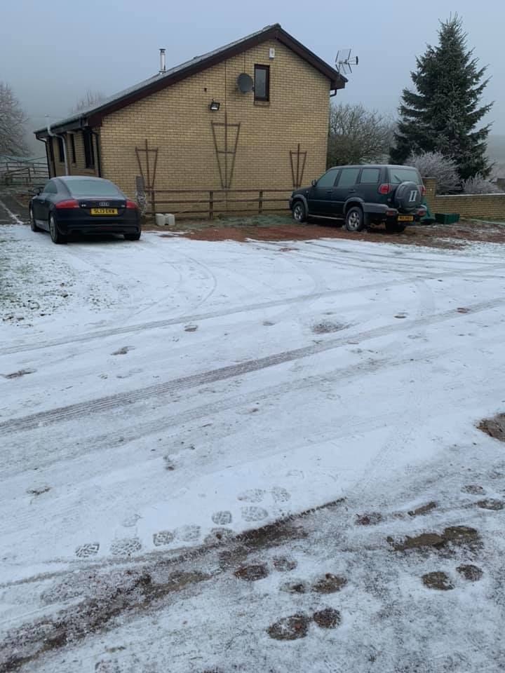 Tarmac Farm Road and Yard, Biggar, Scotland