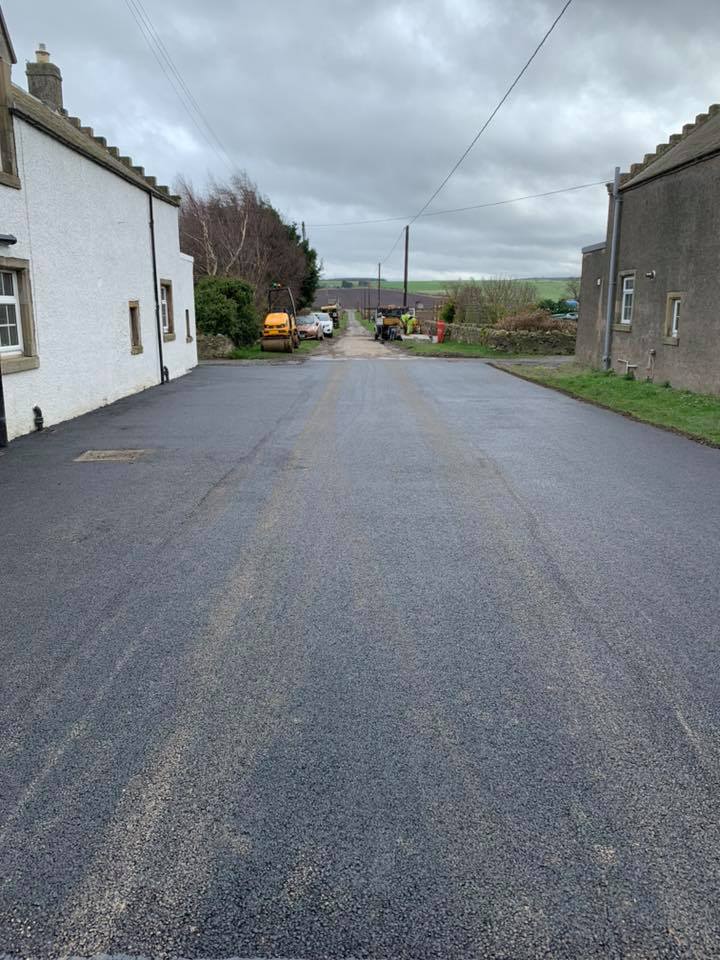 Tarmac Farm Entrance Road, Kelso, Scotland