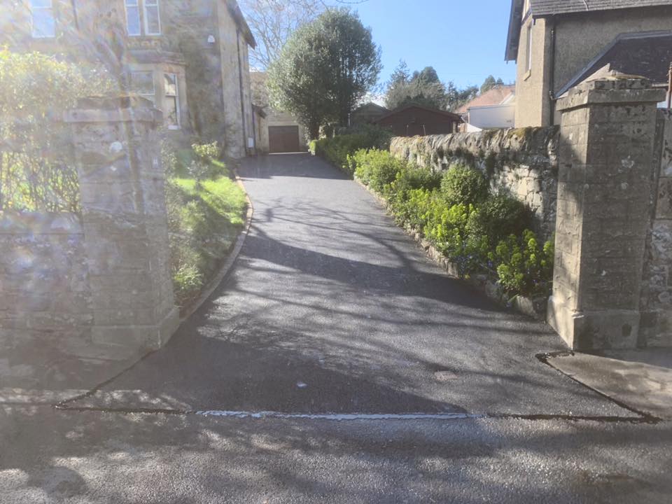 New Driveway with Drains and Edging - Selkirk, Scottish Borders