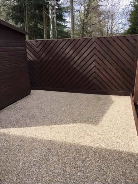 surface pressed pathway mono block edging peebles scotland