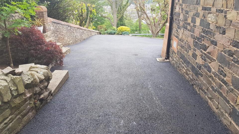 Two Tarmac Drive Projects - High Road, Galashiels