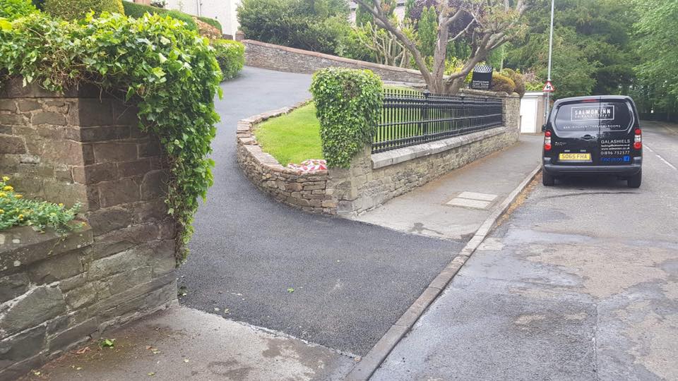 Two Tarmac Drive Projects - High Road, Galashiels