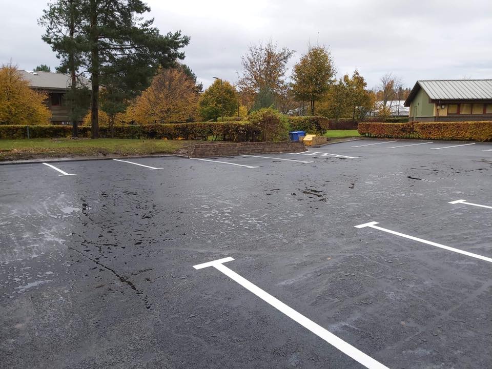 New Car Park Construction - Hermiston, Edinburgh