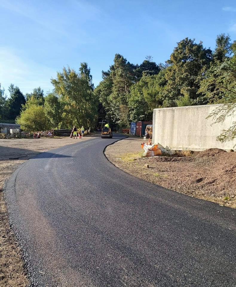 New Farm Road - Excavated, Prepared, Laid, Rolled - Hodges Farm, Pencaitland