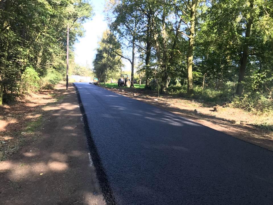 New Farm Road - Excavated, Prepared, Laid, Rolled - Hodges Farm, Pencaitland