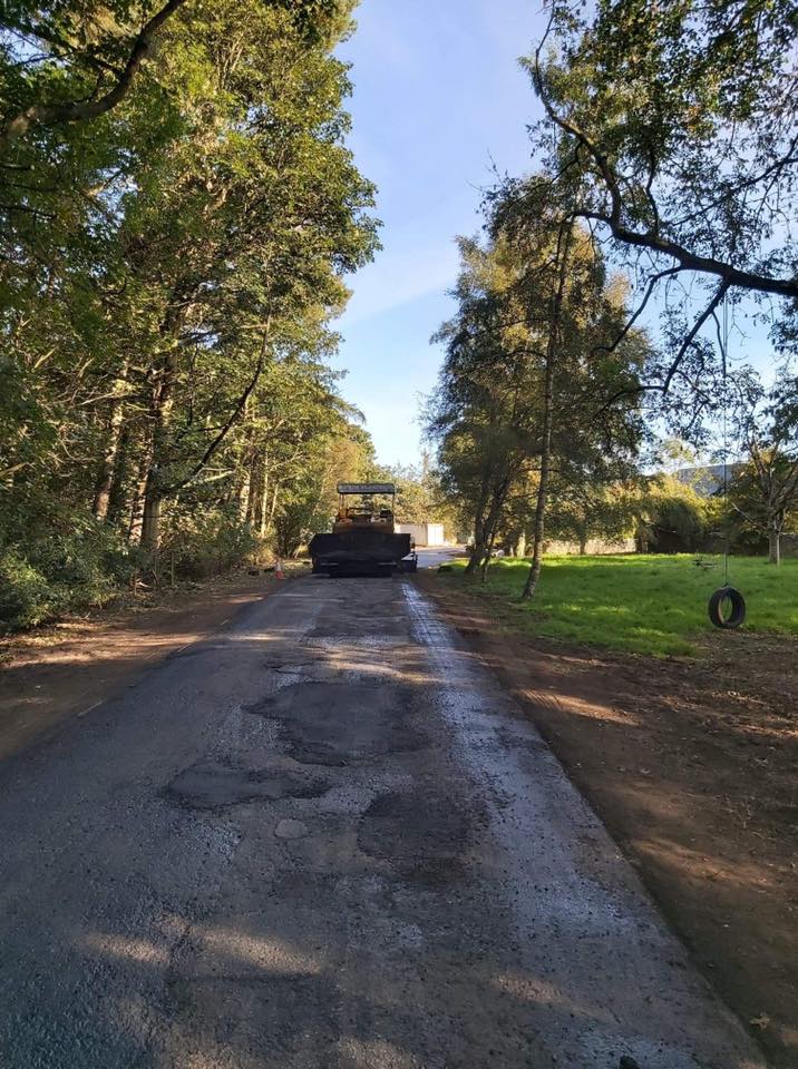 New Farm Road - Excavated, Prepared, Laid, Rolled - Hodges Farm, Pencaitland