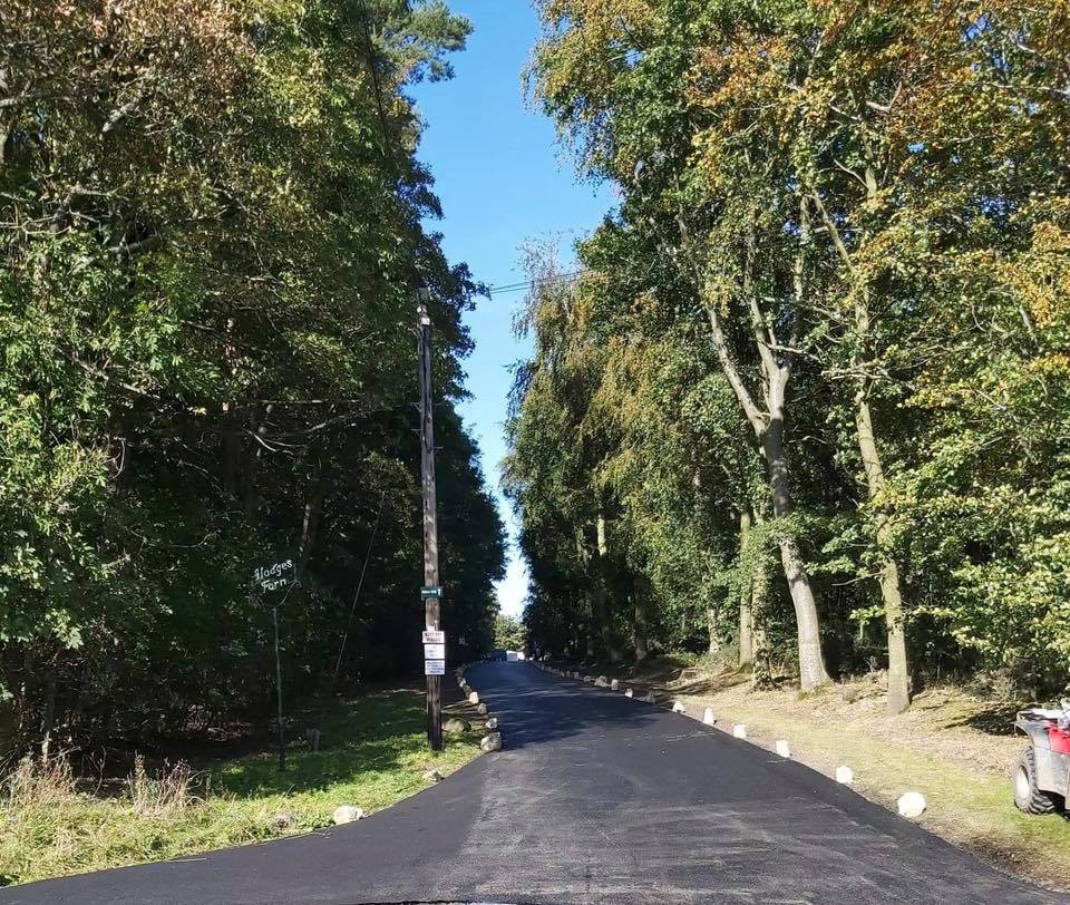 New Farm Road - Excavated, Prepared, Laid, Rolled - Hodges Farm, Pencaitland