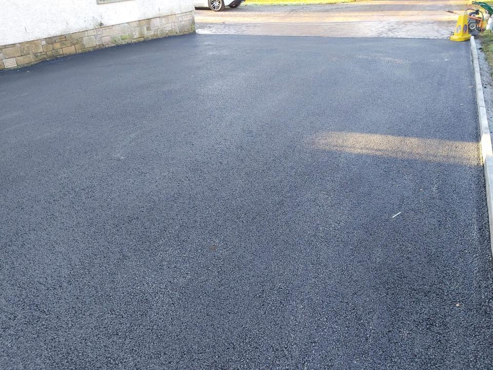 New Driveway, Pathway & Parking Area - Jedburgh, Borders