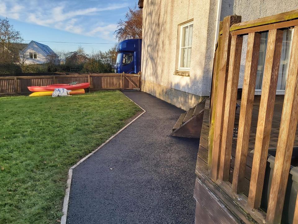 New Driveway, Pathway & Parking Area - Jedburgh, Borders