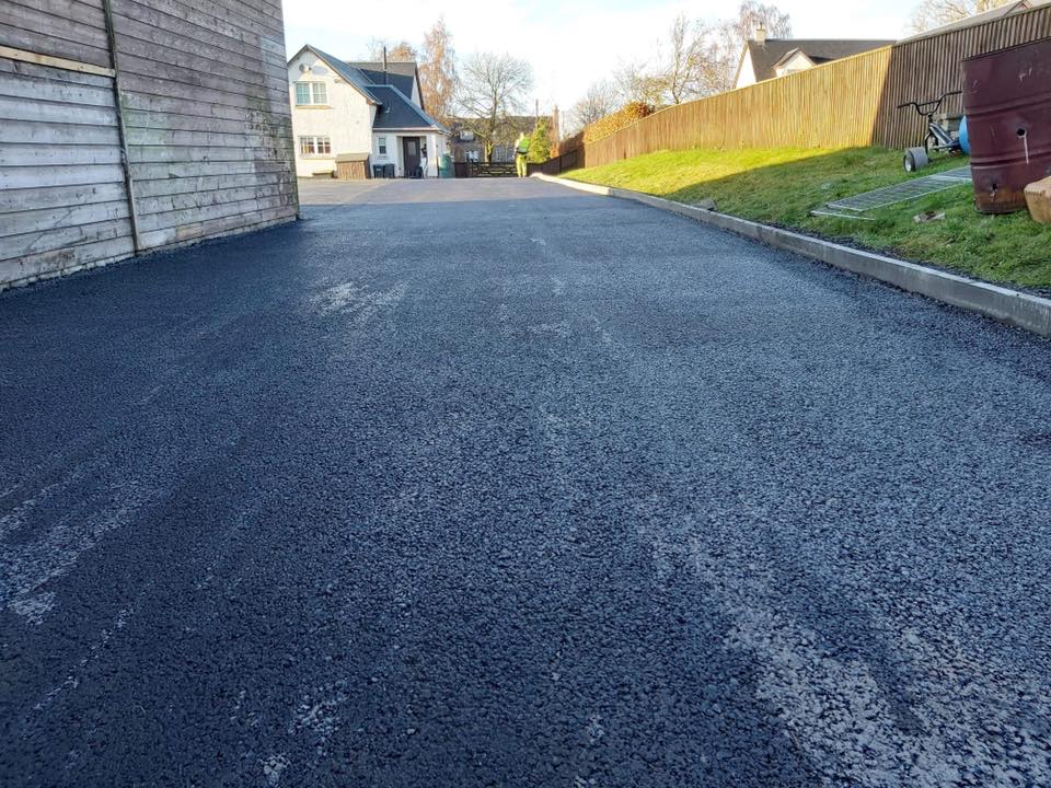 New Driveway, Pathway & Parking Area - Jedburgh, Borders