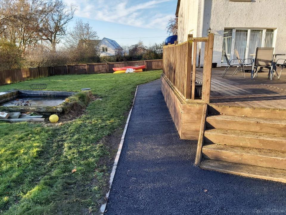 New Driveway, Pathway & Parking Area - Jedburgh, Borders