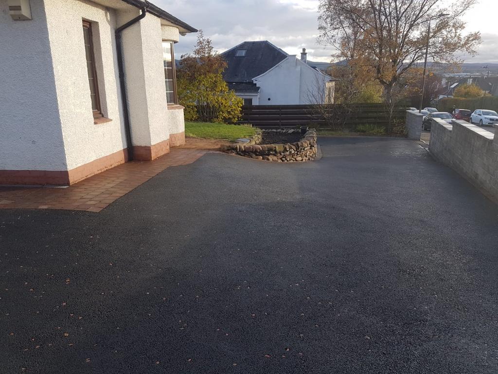 New Tarmac Driveway in Corstorphine, Edinburgh