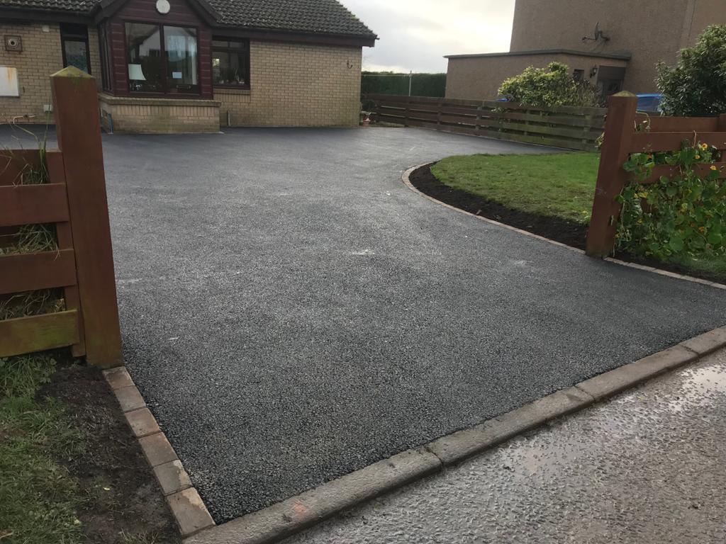 New Tarmac Driveway in Berwick Upon Tweed