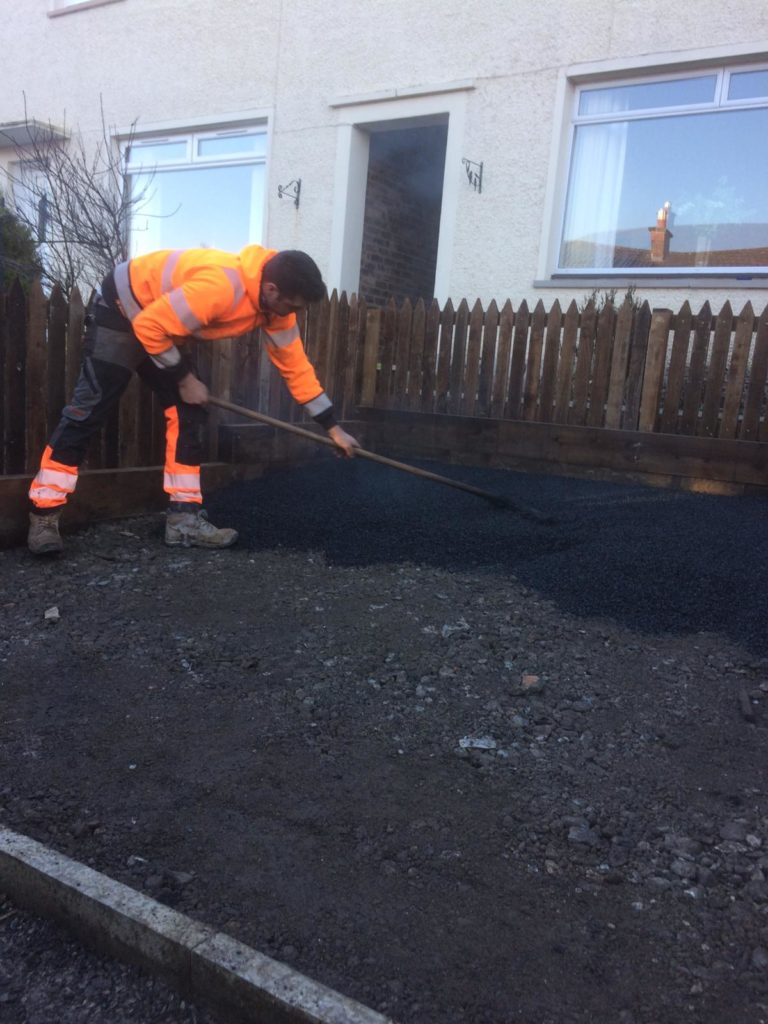 Tarmac Driveway January 2021 - Galashiels, Borders