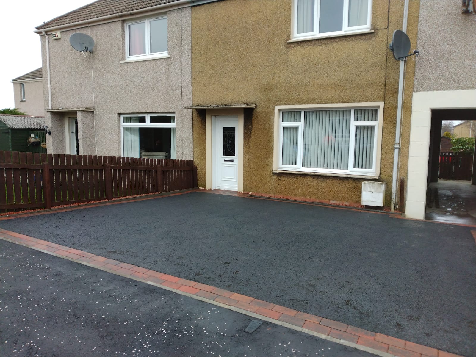 New Tarmac Driveway Bonnyrigg, Midlothian, Edinburgh